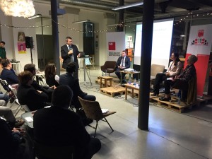 Dejan Židan na konferenci PES-SD